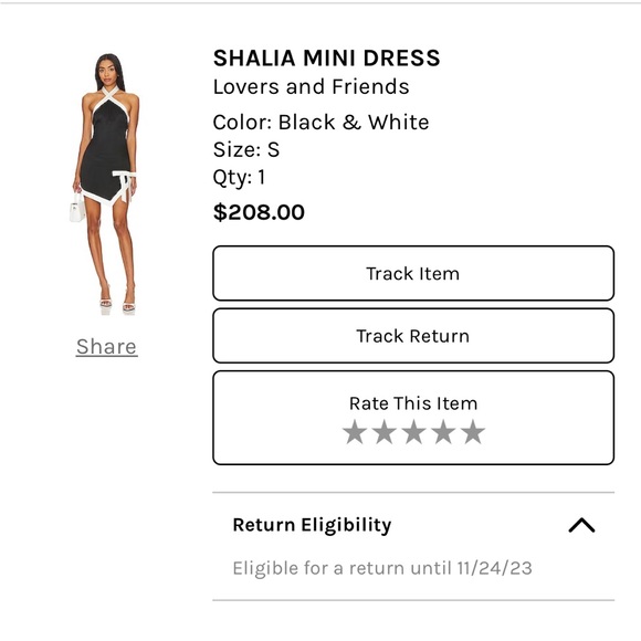 Lovers & Friends Dress - Picture 4 of 4